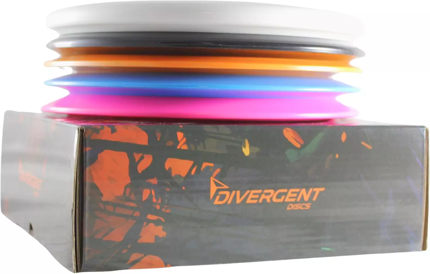 Divergent Discs 5 Disc Variety Disc Golf Set | Includes Putter Midrange and 3 Drivers