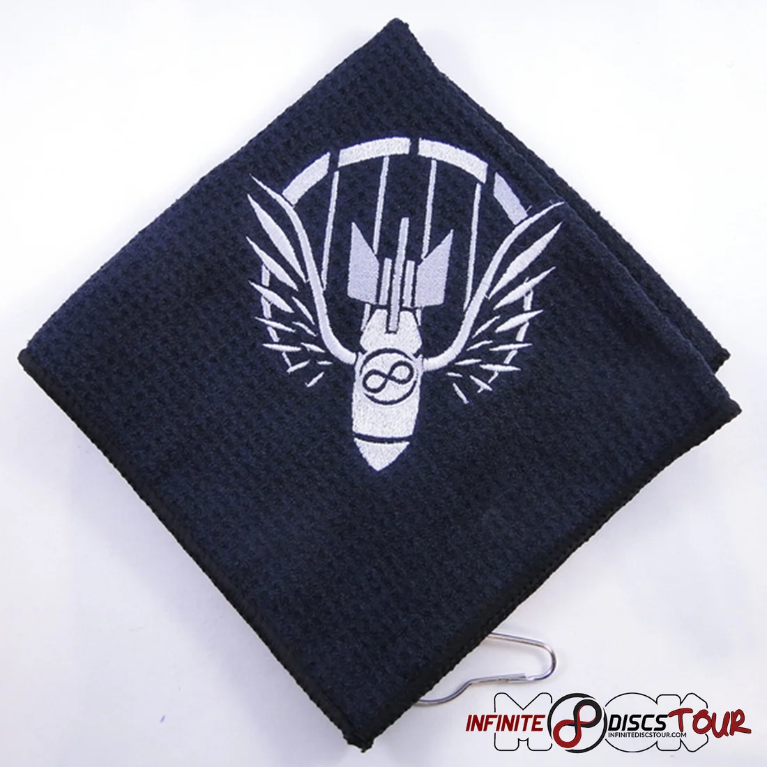 Infinite Discs Waffle Weave Towel - Image 5