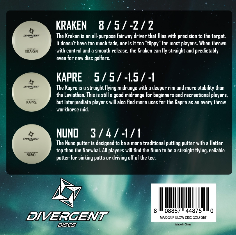 Divergent Disc 3-disc Glow Set - Image 6