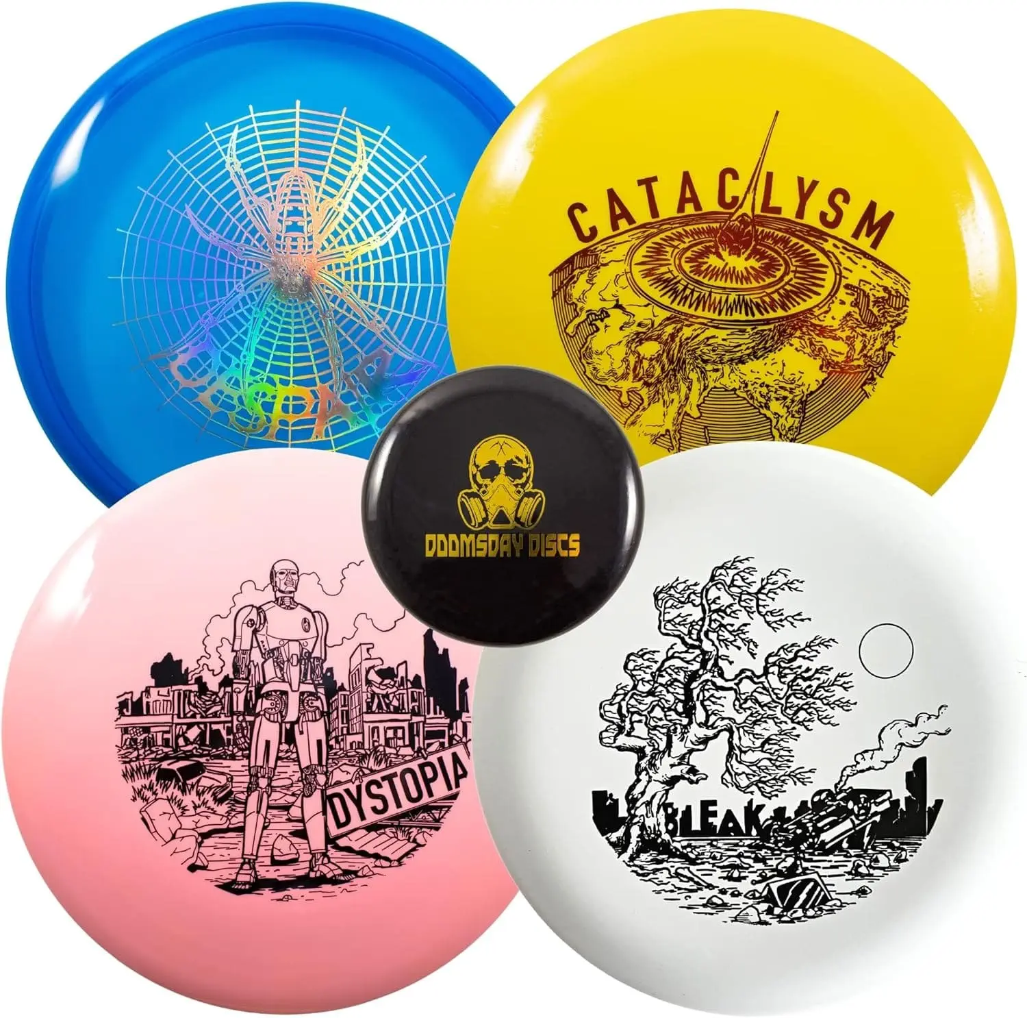 Doomsday Prepper Disc Golf Set