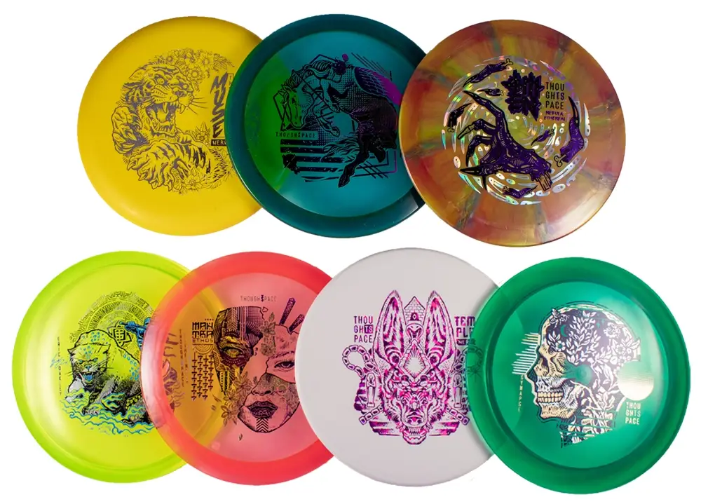 Thought Space Athletics 7-Disc Golf Set - Image 2